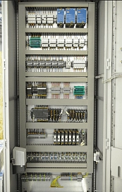 Система управления гидравлической станции автоматизированного погрузочного комплекса сыпучих материалов