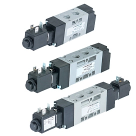 T424 - Распределитель пневматический с электромагнитным управлением