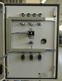 Система управления гидростанции испытательного стенда теплообменников