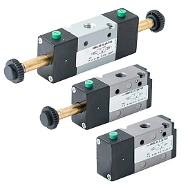 888 - Распределитель пневматический с электромагнитным управлением