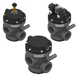 T770 - Распределитель пневматический клапанный с пневматическим управлением