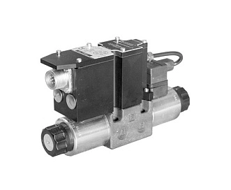 ZDE3G - Клапан редукционный с пилотным пропорциональным электронным управлением и интегрированным электронным блоком CETOP 03