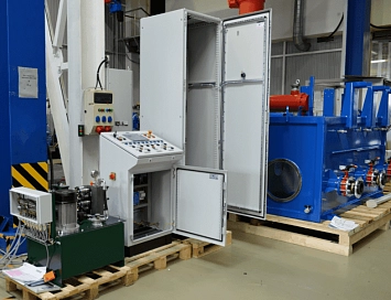 Система управления станции установки системы изменения ширины кристаллизатора