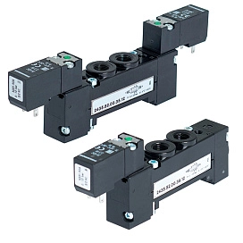 2400 - Распределитель пневматический с электромагнитным управлением