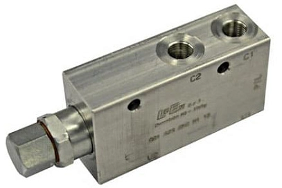 001.623.0X0 - Клапан подпорно-тормозной одиночный резьбовой монтаж