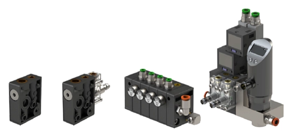 Mixer X - смешивающие клапаны для систем масло-воздух MX