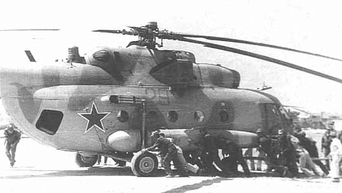 CTR-KV1224-3 Тележка вертолетная буксировочная для Ми-8, с гидравлическим приводом, самоходная