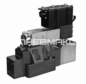 DXRE*J - Распределитель пропорциональный с пилотным управлением со встроенной электроникой и двойной обратной связью по положению золотников 