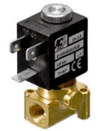 E105 - Клапан арматурный с прямым управлением НЗ (латунь)