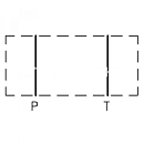 Плита концевая для модульных систем CETOP 05, A-B=G1/2" EC5402